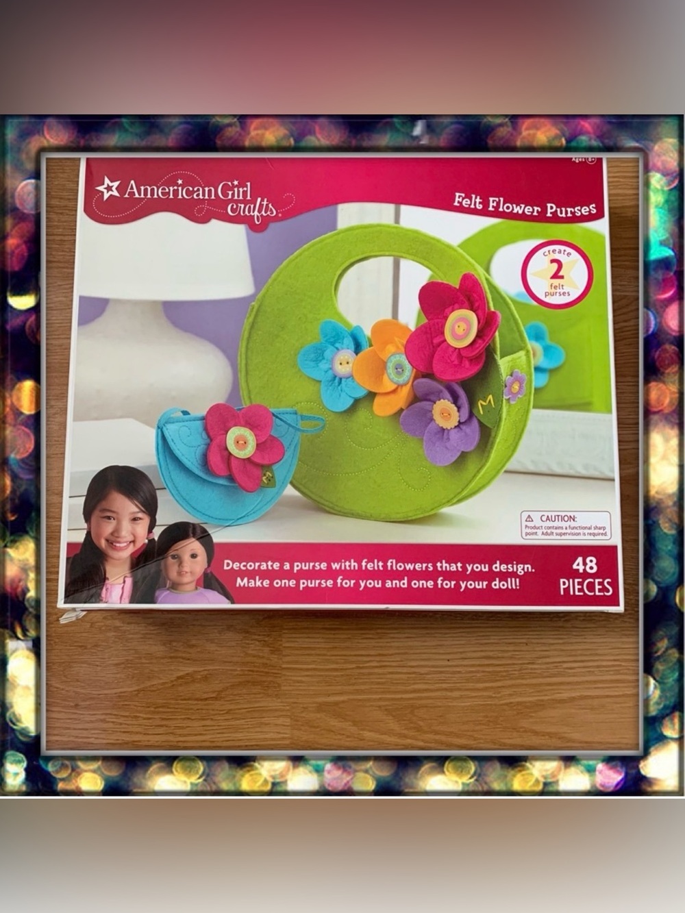 {American Girl} Craft Felt Flower Purse Kit